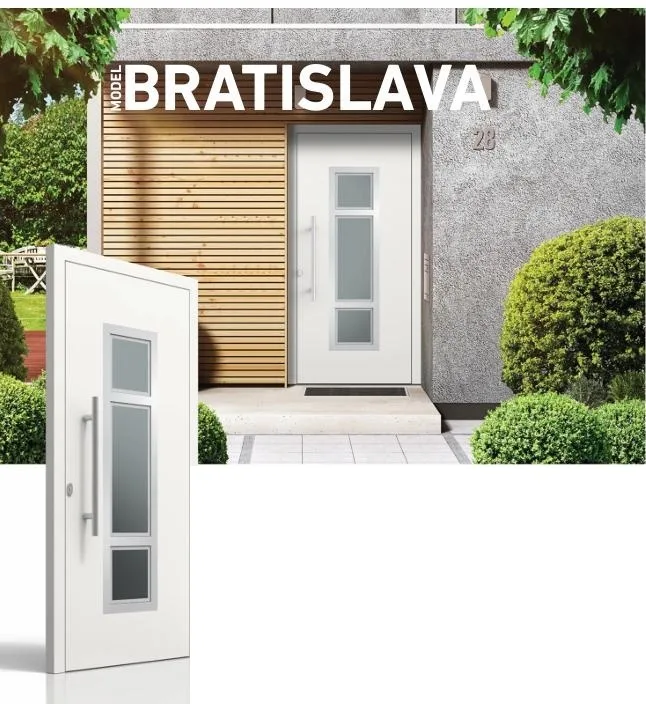 Porte d'entrée modèle Bratislava