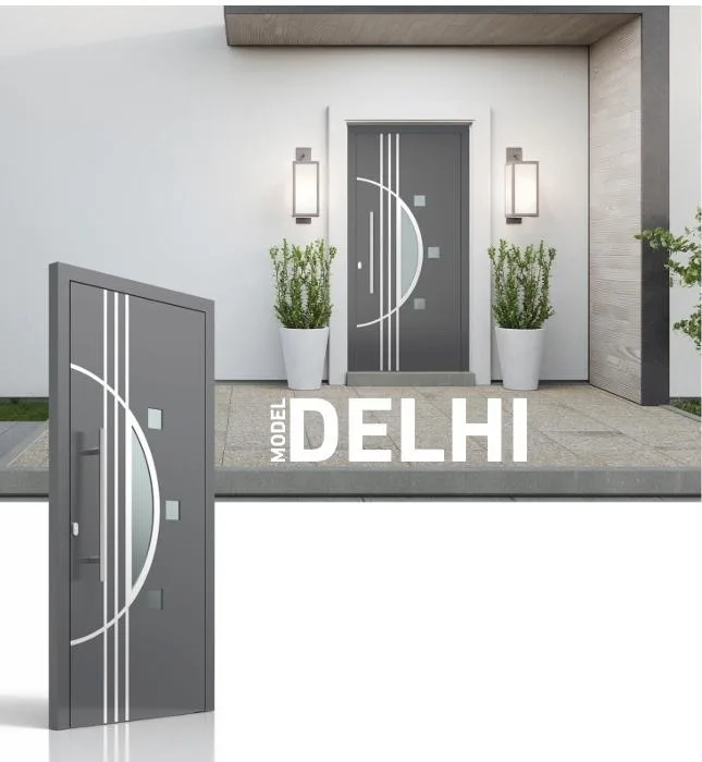 Porte d'entrée modèle Delhi