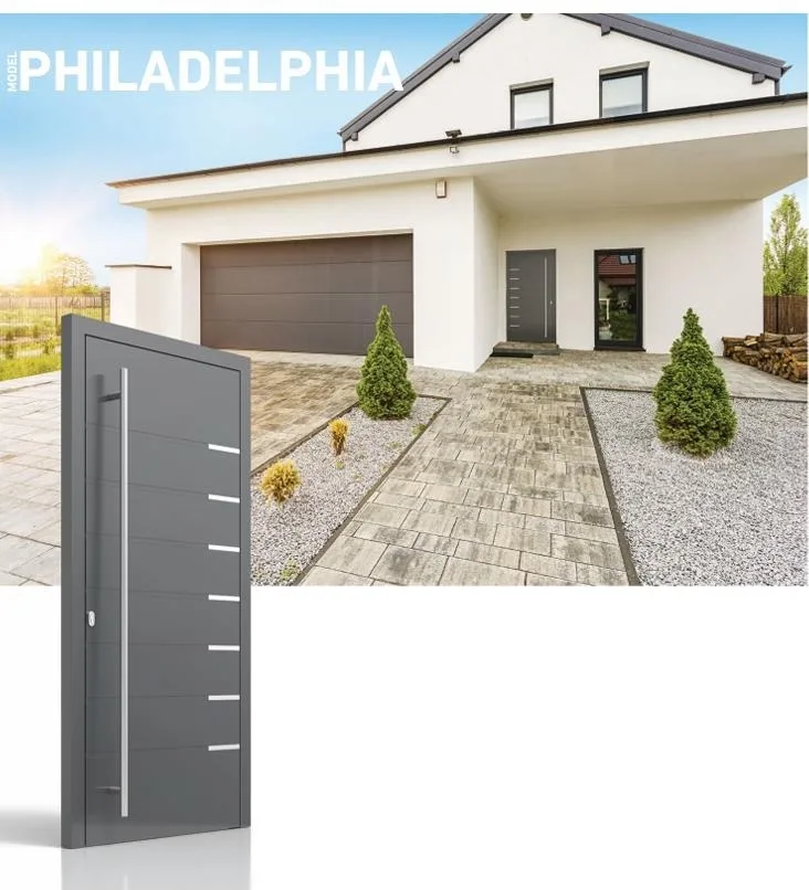 Porte d'entrée modèle Philadelphia